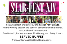 Load image into Gallery viewer, Star-Fest XIV - Sunday September 17, 2023 3:30 PM AT Marydell Faith and Life Center 640 North Midland Ave Nyack,NY
